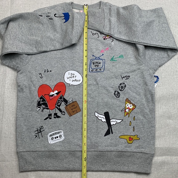 Bloomie's X but Like Maybe? Unisex Doodle Sweatshirt - 100% Exclusive Size S - Picture 9 of 10